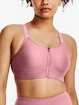 Sutien pentru femei Under Armour  Infinity High Bra Zip-PNK