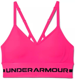 Sutien pentru femei Under Armour Seamless Low Long Htr Bra pink Beta Tint