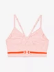 Sutien pentru femei Under Armour  Seamless Low Long Htr Bra pink Beta Tint