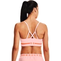 Sutien pentru femei Under Armour  Seamless Low Long Htr Bra pink Beta Tint