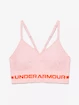 Sutien pentru femei Under Armour  Seamless Low Long Htr Bra pink Beta Tint  L