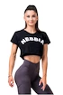 Top pentru femei Nebbia  Fit & Sporty crop top black L