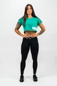 Top pentru femei Nebbia POWERHOUSE Oversized Crop Top green