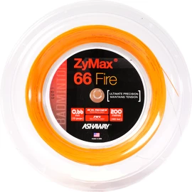 Tricot badminton Ashaway ZyMax 66 Fire Power Orange - 200 m