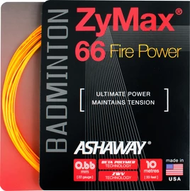 Tricot badminton Ashaway ZyMax 66 Fire Power Orange