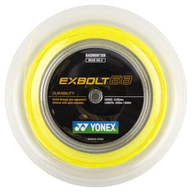 Tricot badminton Yonex Exbolt 68 Yellow (200 m)