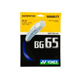 Tricot badminton Yonex Micron BG65 Blue (0.70 mm)