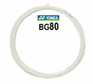 Tricot badminton Yonex  Micron BG80 White (0.68 mm)