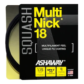 Tricot de quash Ashaway Multinick 18 Black Set