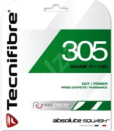 Tricot de quash Tecnifibre String 305 Squash Green 1,20 mm