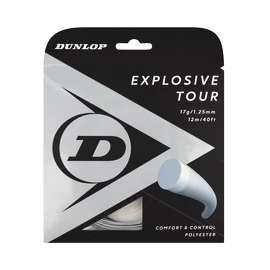 Tricot de tenis Dunlop Explosive Tour Silver 1.25 Set (12 m)