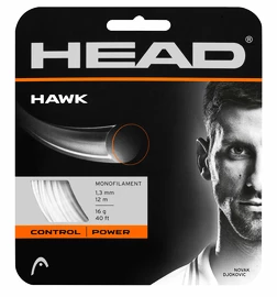 Tricot de tenis Head Hawk White 1.25 mm (12 m)