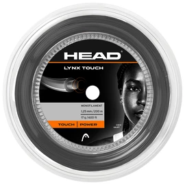 Tricot de tenis Head Lynx Touch Transparent Black Reel (200 m)