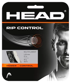 Tricot de tenis Head RIP Control Black 1.30 mm (12 m)