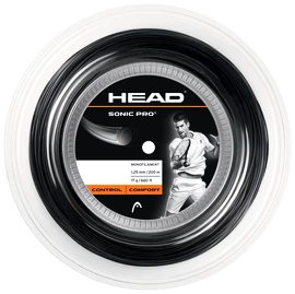 Tricot de tenis Head Sonic Pro Black (200 m)