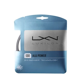 Tricot de tenis Luxilon Alu Power Silver 1.30 mm (12 m)