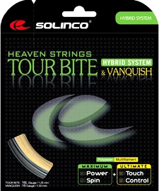 Tricot de tenis Solinco Tour Bite + Solinco Vanquish (12 m)