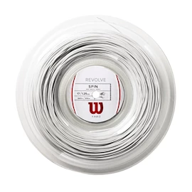 Tricot de tenis Wilson Revolve 1.25 mm White Reel (200 m)