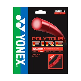 Tricot de tenis Yonex Poly Tour Fire Red (12 m)