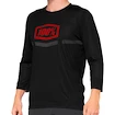 Tricou de ciclism pentru bărbați 100%  Airmatic 3/4 Sleeve Jersey Black/Red M