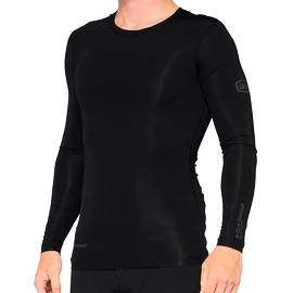 Tricou de ciclism pentru bărbați 100% R-Core Concept Long Sleeve Jersey Black