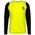 Tricou de ciclism pentru bărbați Scott  Trail Progressive L/Sl Sulphur Yellow/Black L