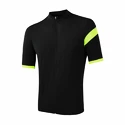 Tricou de ciclism pentru bărbați Sensor  Cyklo Classic Black/Neon Yellow