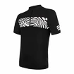 Tricou de ciclism pentru bărbați Sensor  Cyklo Miles Black