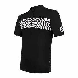 Tricou de ciclism pentru bărbați Sensor Cyklo Miles Black