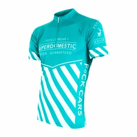 Tricou de ciclism pentru bărbați Sensor Cyklo Superdomestic Mint