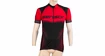 Tricou de ciclism pentru bărbați Sensor  Cyklo Team Up Black/Red