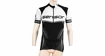 Tricou de ciclism pentru bărbați Sensor  Cyklo Team Up Black/White