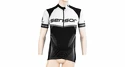 Tricou de ciclism pentru bărbați Sensor  Cyklo Team Up Black/White