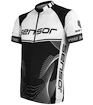 Tricou de ciclism pentru bărbați Sensor  Cyklo Team Up Black/White S