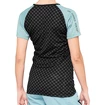 Tricou de ciclism pentru femei 100%  Airmatic Women's Jersey Seafoam Checkers