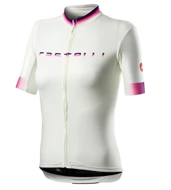 Tricou de ciclism pentru femei Castelli Gradient Jersey Ivory