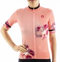 Tricou de ciclism pentru femei Castelli  Primavera Jersey Peach Echo