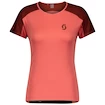 Tricou de ciclism pentru femei Scott  Endurance 10 S/Sl Brick Red/Rust Red S