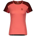 Tricou de ciclism pentru femei Scott  Endurance 10 S/Sl Brick Red/Rust Red S