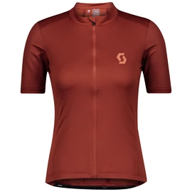 Tricou de ciclism pentru femei Scott Endurance 10 S/Sl Rust Red/Brick Red