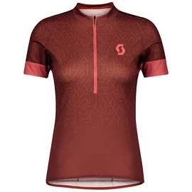 Tricou de ciclism pentru femei Scott Endurance 20 S/Sl Rust Red/Brick Red