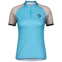 Tricou de ciclism pentru femei Scott  Endurance 30 S/Sl Breeze Blue/Blush Pink S