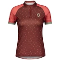 Tricou de ciclism pentru femei Scott  Endurance 30 S/Sl Dark Purple/Blush Pink L