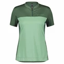 Tricou de ciclism pentru femei Scott  Trail Flow Zip SS