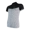 Tricou de ciclism pentru femei Sensor  Cyklo Motion Grey/Black