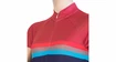 Tricou de ciclism pentru femei Sensor  Cyklo Summer Stripe Blue/Lilla