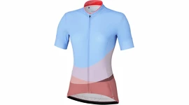 Tricou de ciclism pentru femei Shimano  Sumire Jersey Blue/Orange