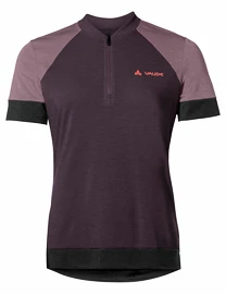 Tricou de ciclism pentru femei VAUDE Altissimo Q-Zip Shirt Blackberry