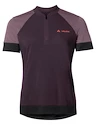 Tricou de ciclism pentru femei VAUDE  Altissimo Q-Zip Shirt Blackberry 40