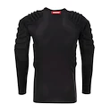 Tricou de compresie CCM  Padded Goalie LS Black Senior